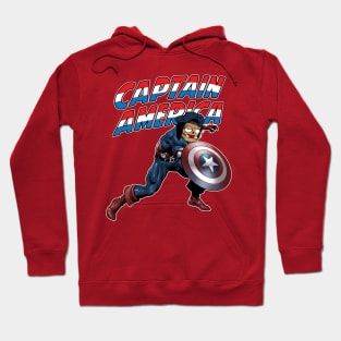 cosplay as captain america Hoodie